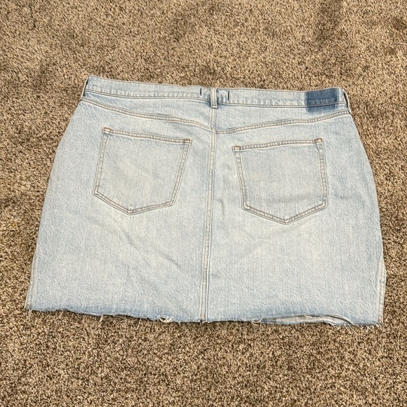 ABERCROMBIE & FITCH Women's Mid Rise Denim Pencil Midi Skirt Size 34 In … - Picture 8 of 11